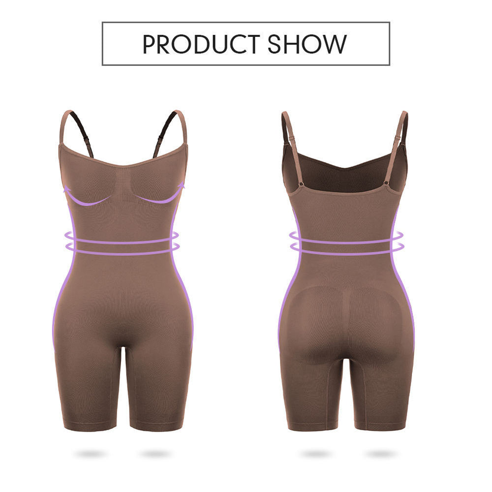🎁 50 % Rabatt🔥GLÄTTENDER NAHTLOSER BODYSUIT(Offener Schritt)