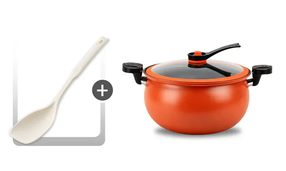 🧑🍳Empfohlen vom Michelin-Sternekoch🏆Multifunktionaler Schnellkochtopf mit großem Fassungsvermögen und Antihaftbeschichtung