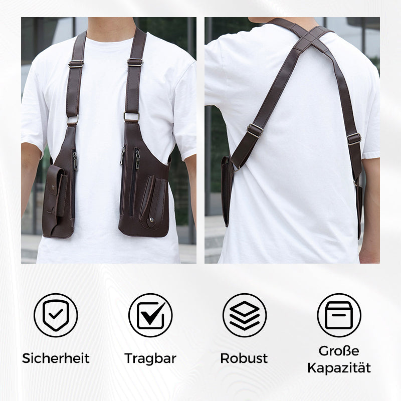 💥2025 HEISSER VERKAUF💥Diebstahlsichere Outdoor-Unterarm-Schultertasche für Herren