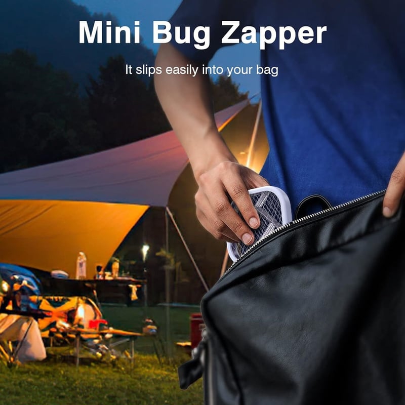 🪰2025 Neu Kaufen Sie 2 und erhalten Sie 1 gratis🦟USB Mini Elektrische Fliegenklatsche
