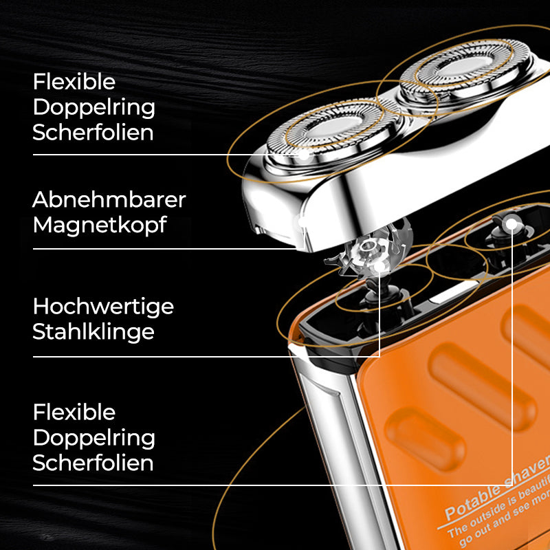 🔥2025 Neues Design 50 % Rabatt✨Mini-Elektrorasierer für Herren