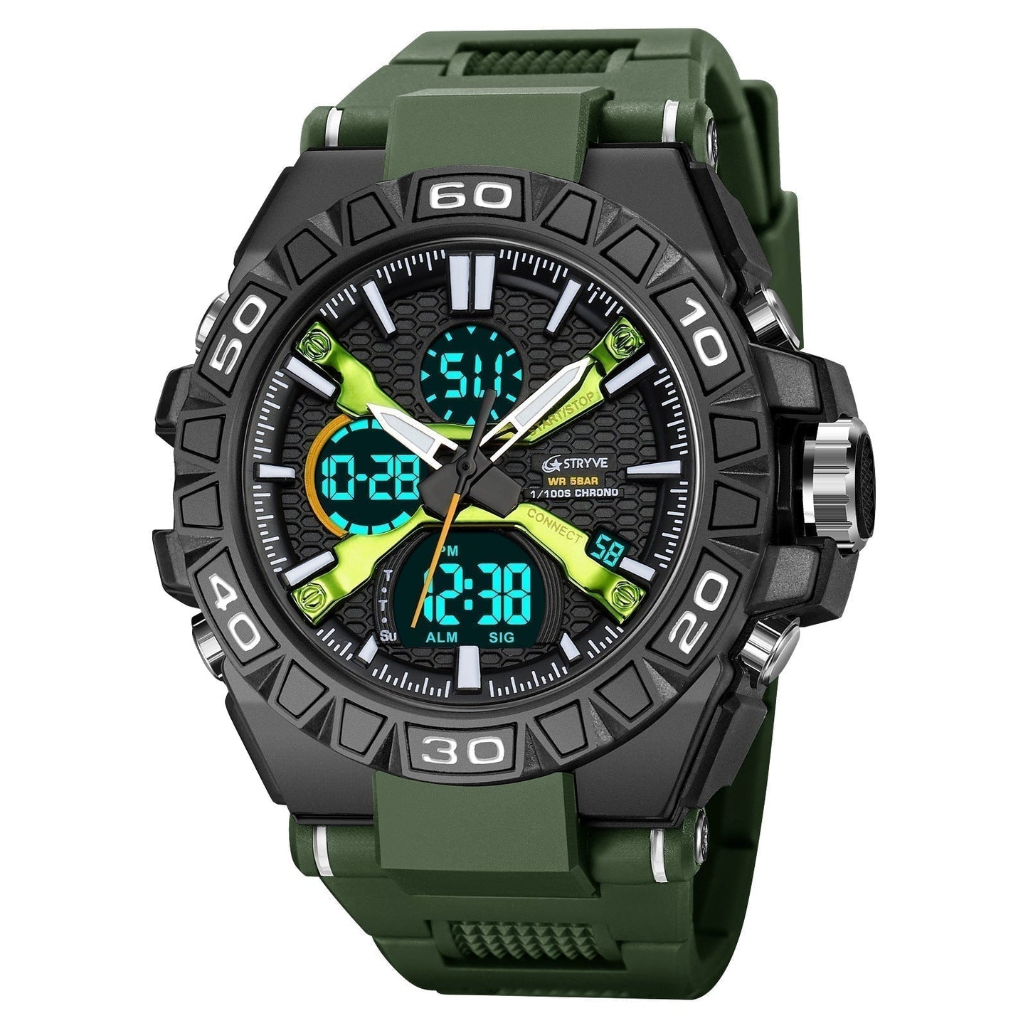 🔥Fröhliches Neujahr! 50% auf alles 🔮Neueste Modetrends🕐🕐Multifunktionale wasserdichte LED-Digitaluhr