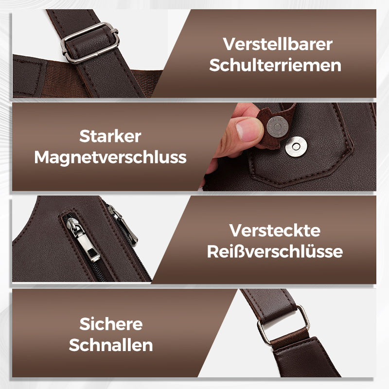 💥2025 HEISSER VERKAUF💥Diebstahlsichere Outdoor-Unterarm-Schultertasche für Herren