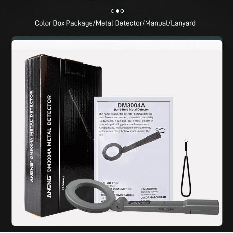 ⏳ Zeitbegrenzte Special ⌛ Hochempfindliche Erkennungs-LED-Blitzalarmmetalldetektor