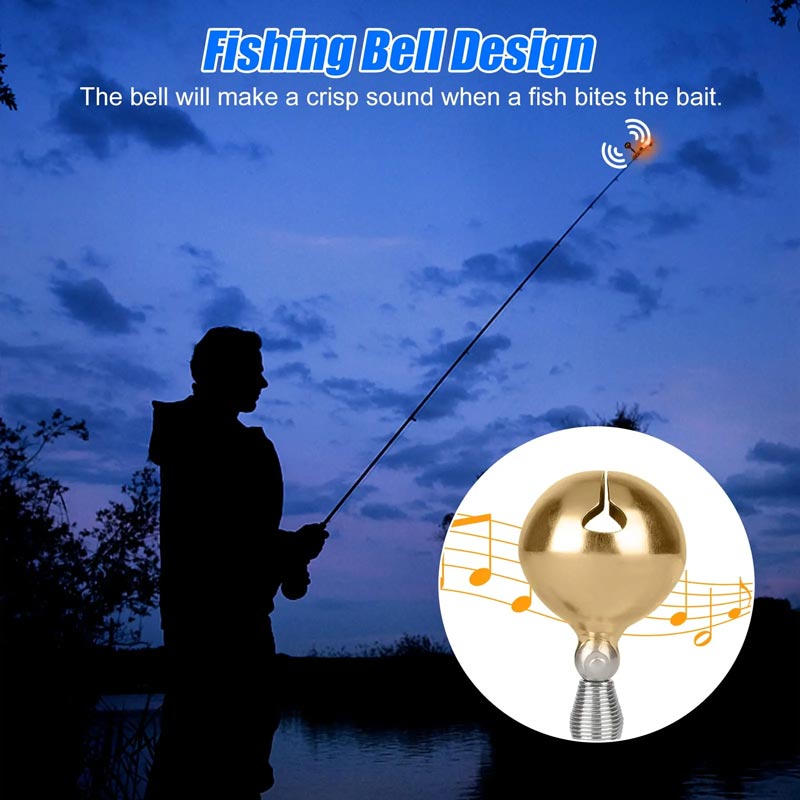 🎣Angelrute LED-Licht mit Summer Glocke🔥