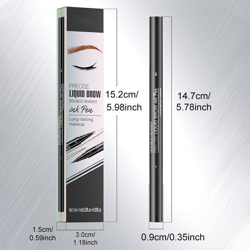 ✨🔥Neujahrsangebot 2025🔥2-in-1-Microblading-Augenbrauenstift mit zwei Enden