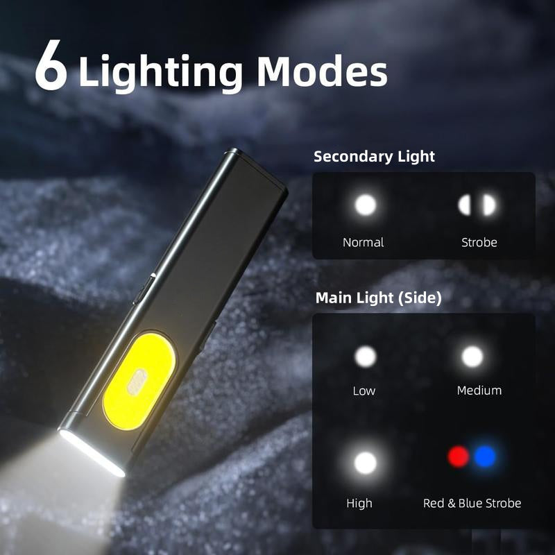 đŠ470 Lumen EDC Taschenlampe im Slim-Design â Kompakt, leistungsstark & immer griffbereit!