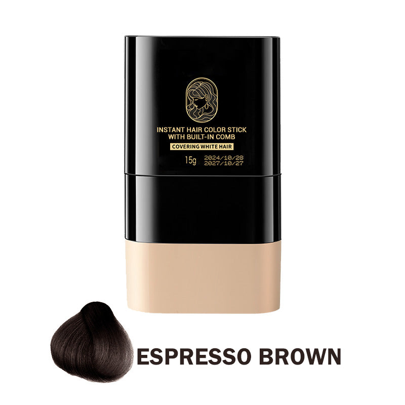 🔥Kaufen Sie 2 und erhalten Sie 3 gratis🎁Tragbarer Haarfärbekamm zur Abdeckung grauer Haare !Naturschwarz, Schwarzbraun, Kaffee