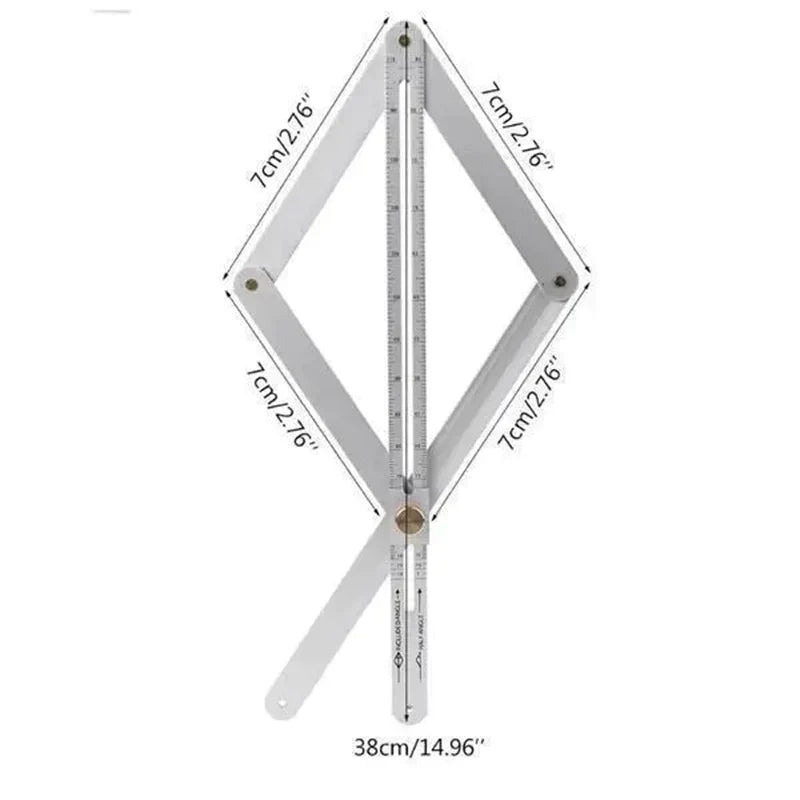 🔥Multifunktionales Diagonallineal für die Holzbearbeitung🛠️