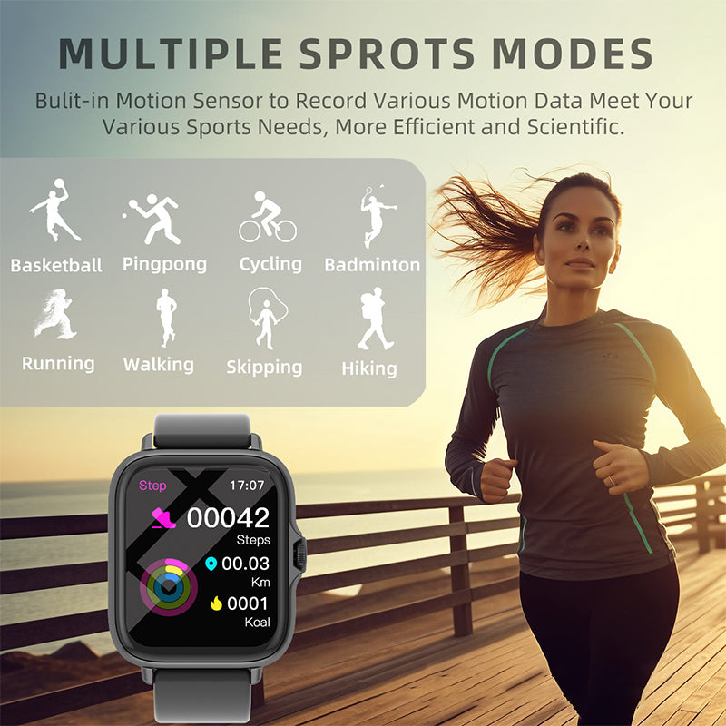 Multifunktionale Bluetooth-Smart-Sportuhr