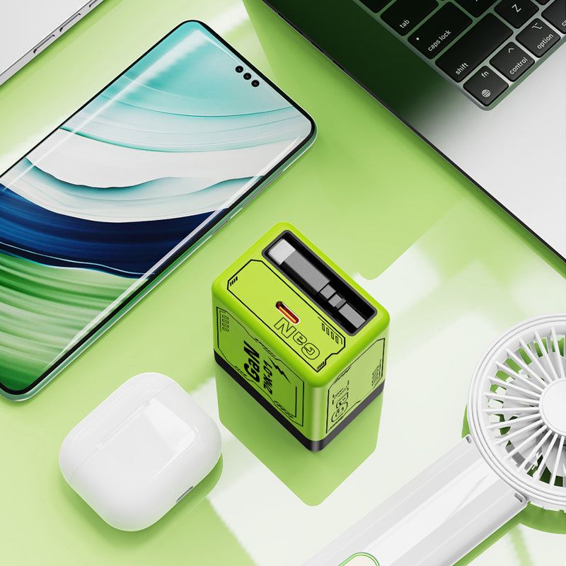 đ„2025 HEISSER VERKAUFđ„USB-C Schnellladestation mit einziehbarem Kabel â Universell einsetzbar