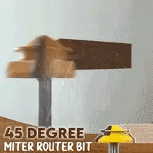 đMehr Kaufen Mehr Sparen âł45 °Miter Router Bit
