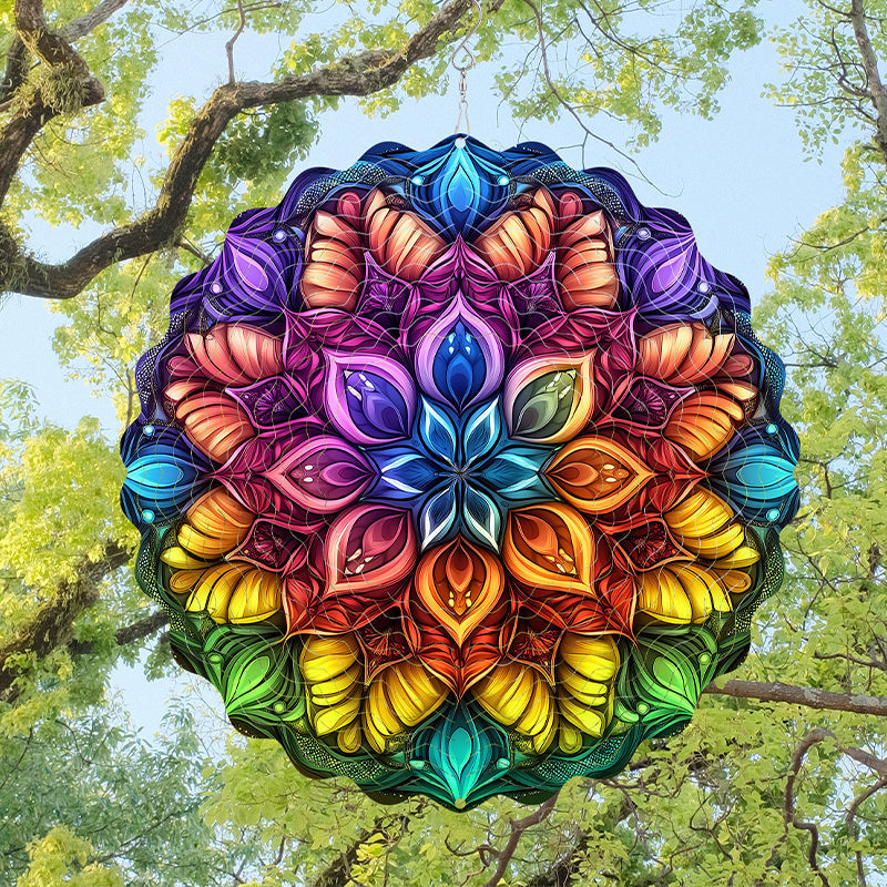đ„Sonderangebotđ„HĂ€ngender Windspinner fĂŒr drinnen und drauĂen