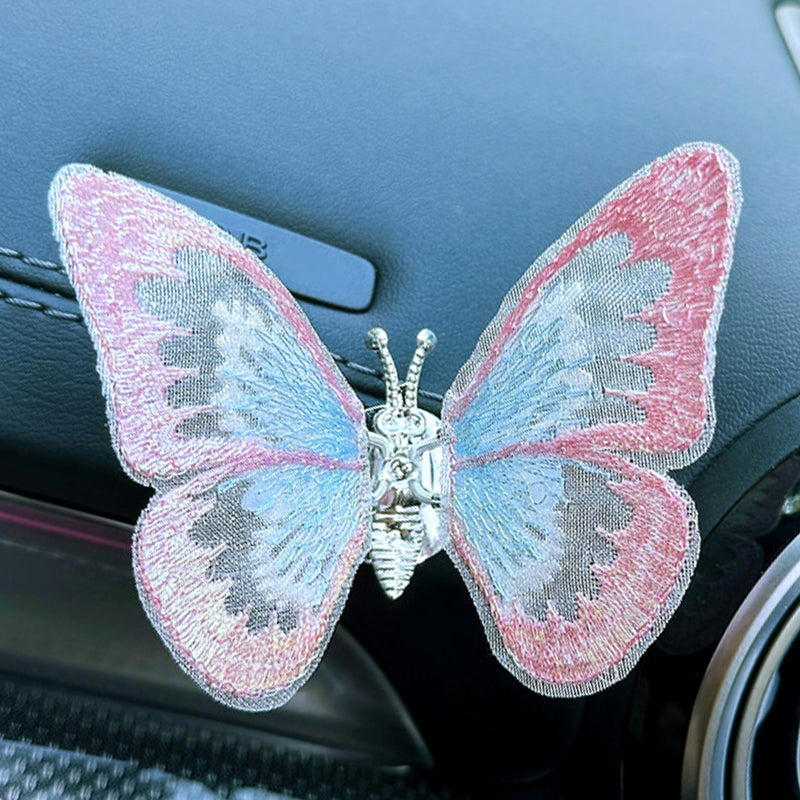 🔥2025 SALE - Stickerei Schmetterling Dekoration🚗🦋
