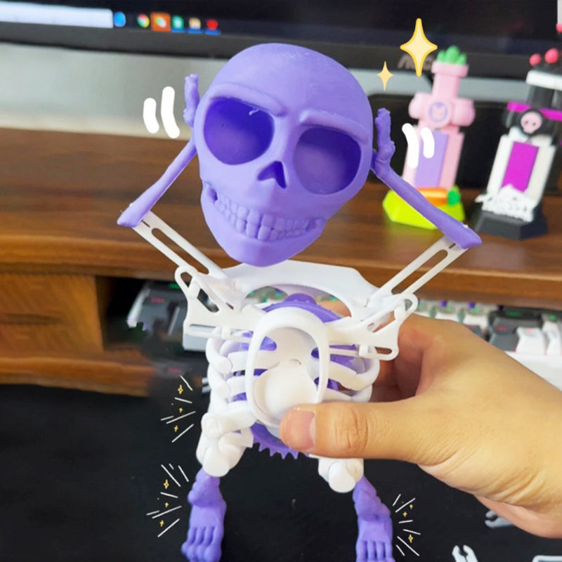 ⏳Limitierter Rabatt von 50%💥3D bedrucktes tanzendes Skelett Dekorationsspielzeug.