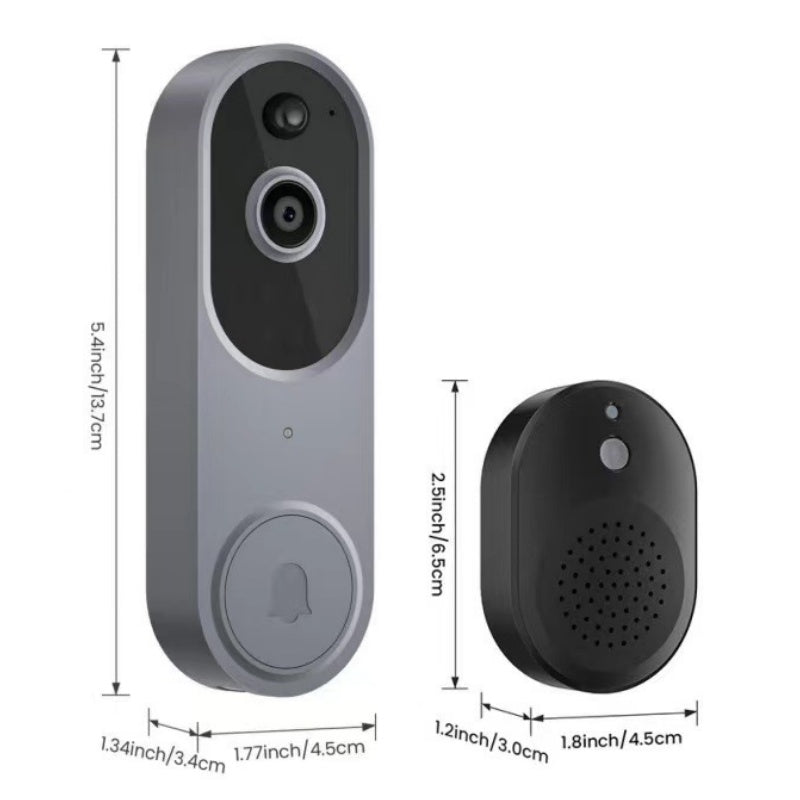 🔥Hot Sale 50% Rabatt🔥Smart Home Drahtlose HD Video Türklingel & Glocke(✈️kostenloser Versand)