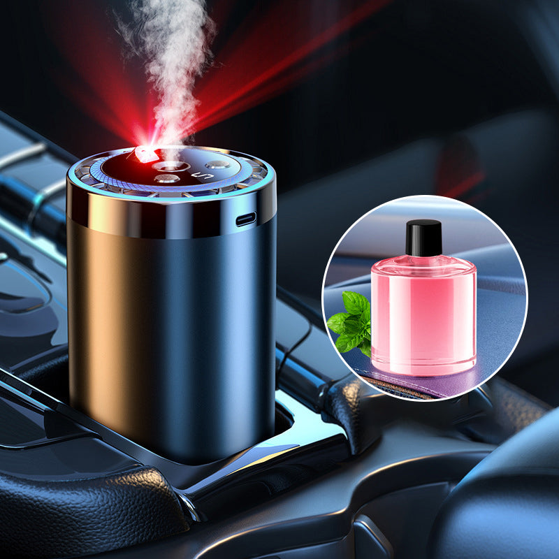 đ Auto-Diffusor mit Automatikstart & LED-Beleuchtung â 5x stĂ€rkerer Duft, 100% natĂŒrliche Ăle, passt in jedes Fahrzeug!