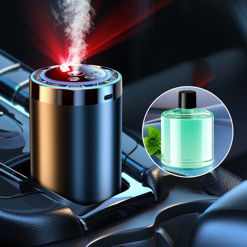 đ Auto-Diffusor mit Automatikstart & LED-Beleuchtung â 5x stĂ€rkerer Duft, 100% natĂŒrliche Ăle, passt in jedes Fahrzeug!