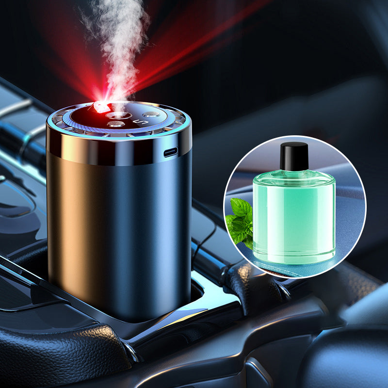 đ Auto-Diffusor mit Automatikstart & LED-Beleuchtung â 5x stĂ€rkerer Duft, 100% natĂŒrliche Ăle, passt in jedes Fahrzeug!