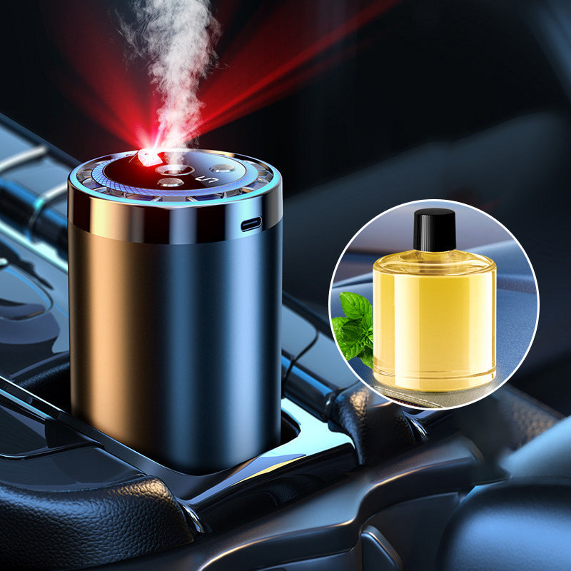 đ Auto-Diffusor mit Automatikstart & LED-Beleuchtung â 5x stĂ€rkerer Duft, 100% natĂŒrliche Ăle, passt in jedes Fahrzeug!