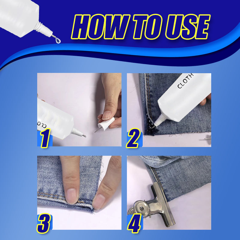 🔥Mehr kaufen, mehr sparen🔥Starker Allzweckkleber für Leder & Stoff – 1 kaufen, 1 gratis!