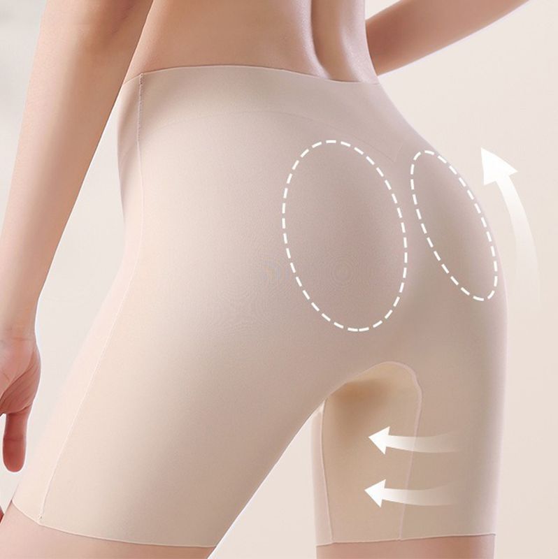 💕Damen-Unterwäsche aus Ice Silk mit hoher Taille, Bauchweg-Effekt und Hüft-Lifting-Effekt