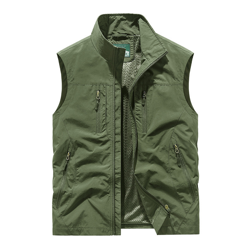 ⏰Zeitlich begrenzter Verkauf – 50 % RABATT🔥🧥 Herren Oversized Ärmellose Westenjacke mit Taschen