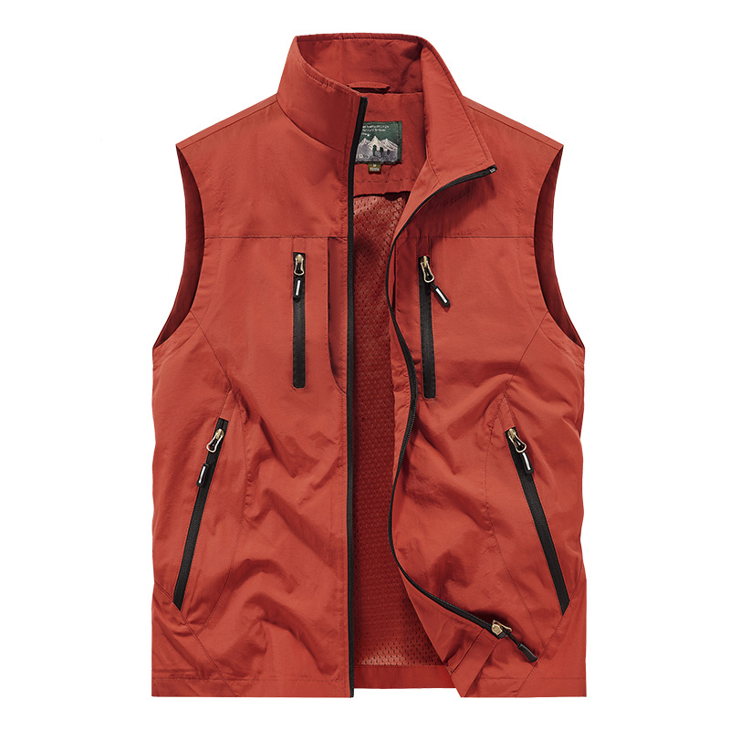⏰Zeitlich begrenzter Verkauf – 50 % RABATT🔥🧥 Herren Oversized Ärmellose Westenjacke mit Taschen