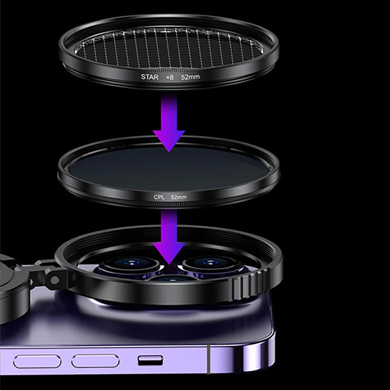 đ„HeiĂer Verkaufđ„2-in-1 Magnetischer CPL- und Sternfilter fĂŒr Objektive