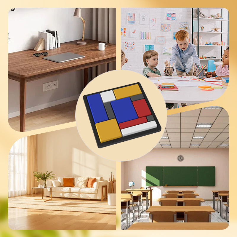 🧩 KAUFEN 2 ERHALTEN 3! ✨ Kreatives Geometrie-Blockpuzzle - Entwickelt räumliches Denken und Fantasie bei Kindern und Erwachsenen 🔷🎨