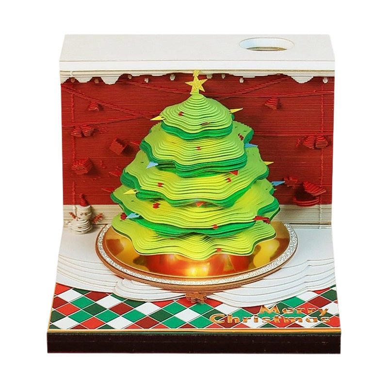 đWeihnachtskalender aus 3D-Papier zum Dekorierenđ