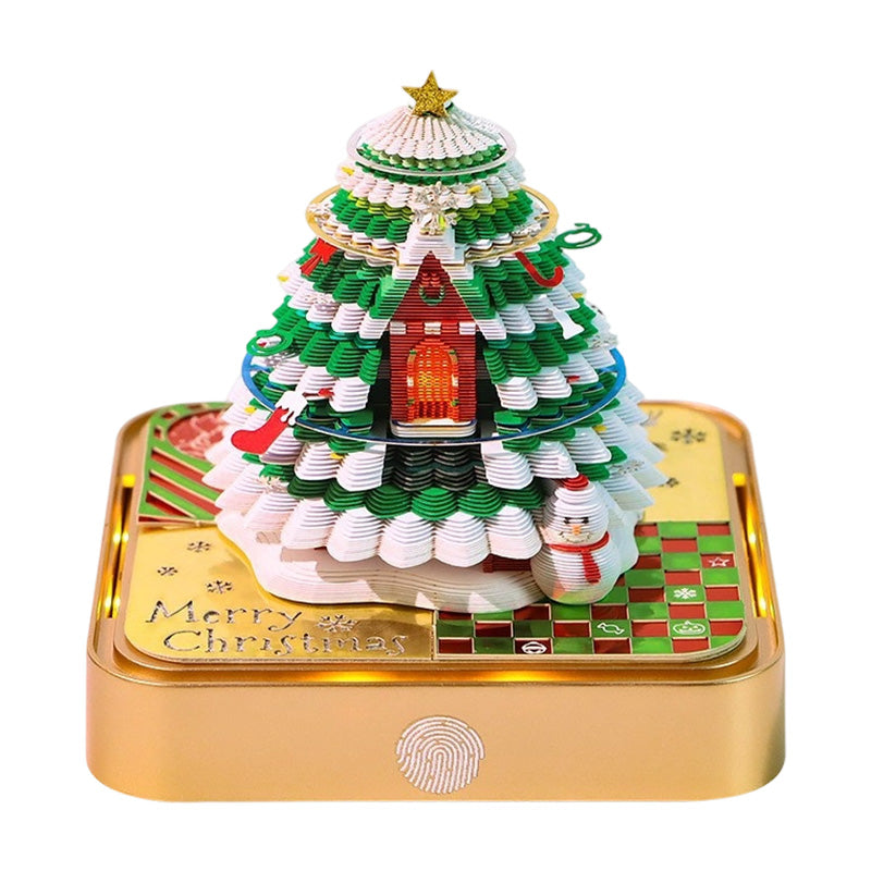 đWeihnachtskalender aus 3D-Papier zum Dekorierenđ