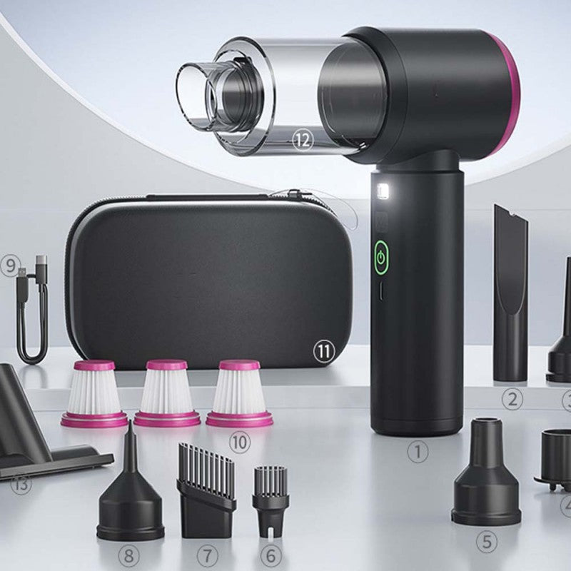 ⏳Begrenzte Zeit 50% Rabatt💥Kabelloses Handstaubsauger-Set für Autos