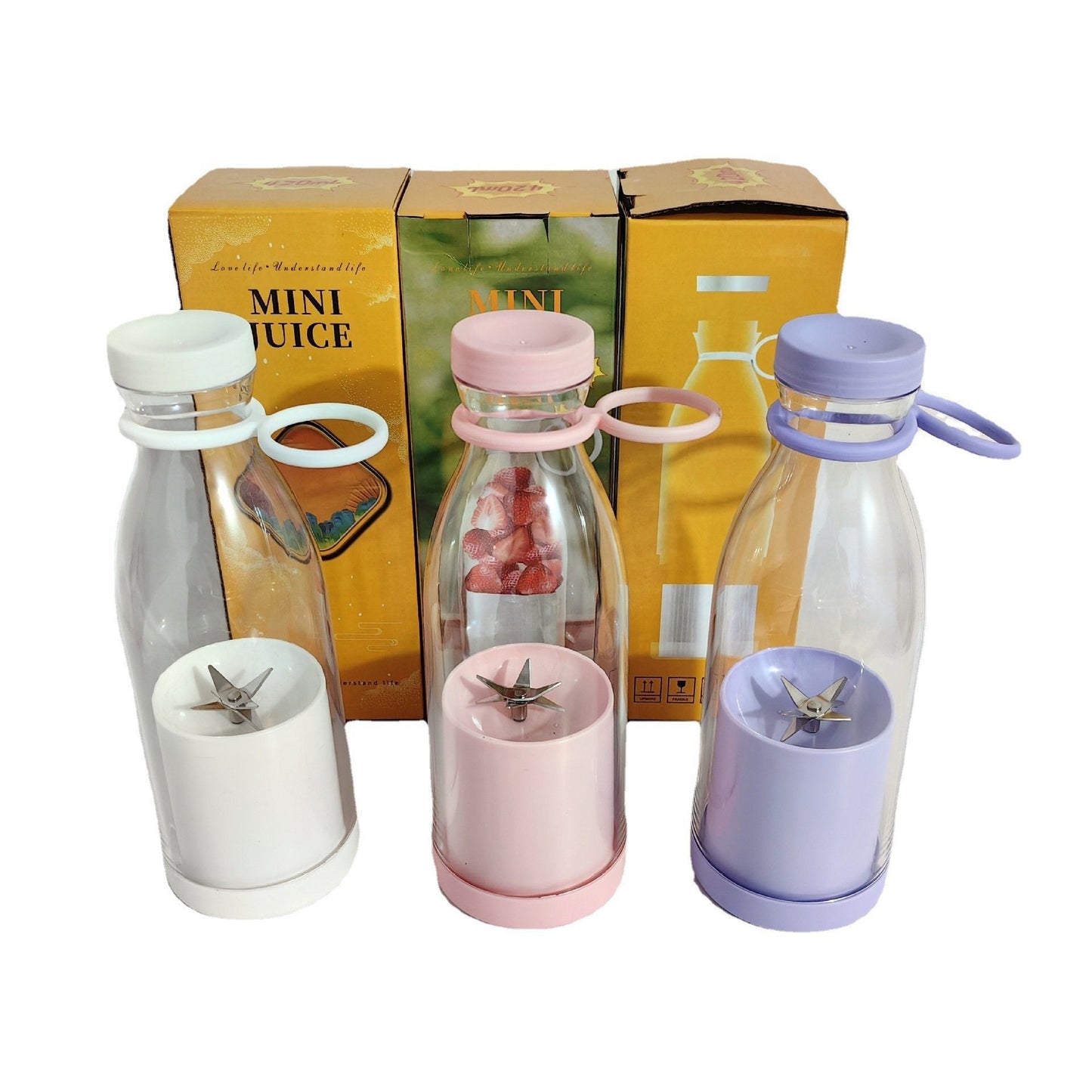 🔥Heißer Verkauf – 50% Rabatt – Tragbarer Frischsaftmixer 🌟