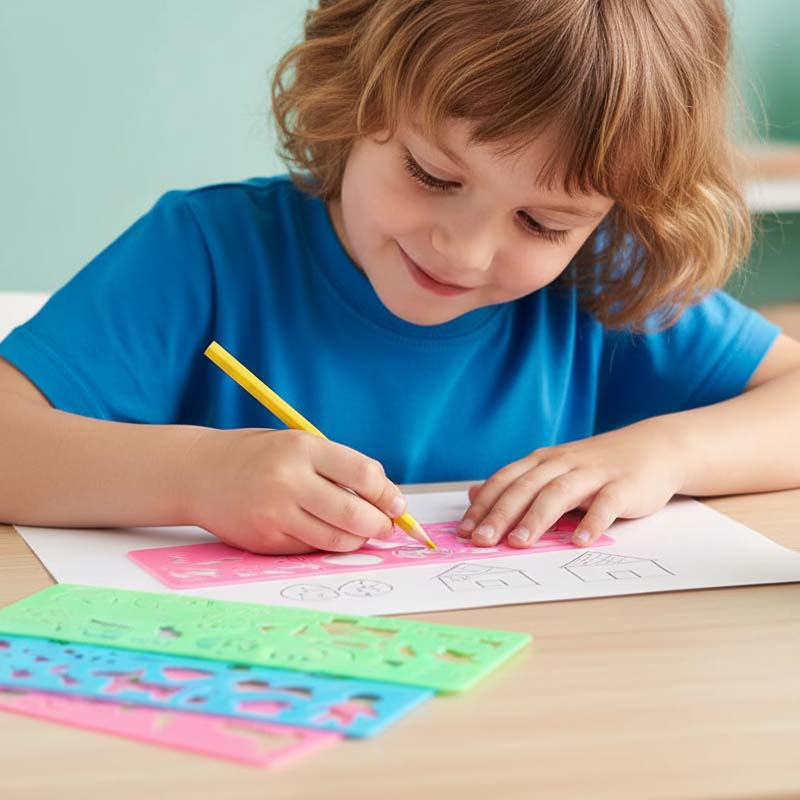 ✨Schablonen-Zeichenset für Kinder