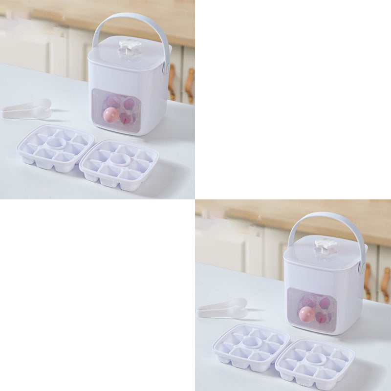 Tragbarer Eiskübel im Pressform-Design