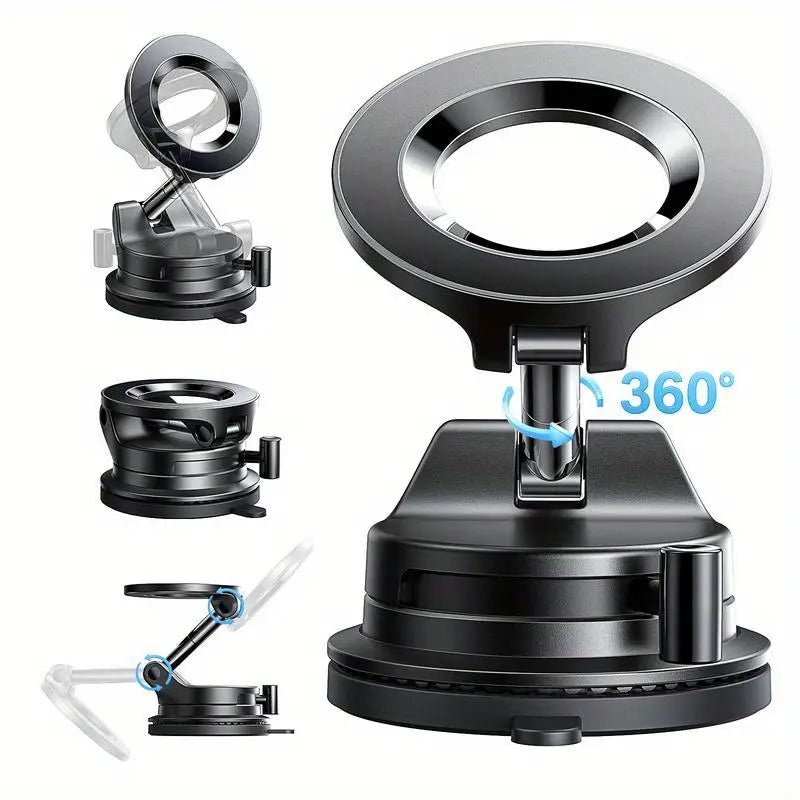 🔥Mehr kaufen, mehr sparen🔄360° verstellbarer magnetischer Vakuum-Telefonhalter📱🚗