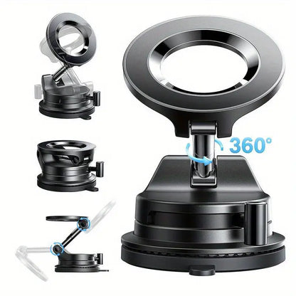 🔥Mehr kaufen, mehr sparen🔄360° verstellbarer magnetischer Vakuum-Telefonhalter📱🚗