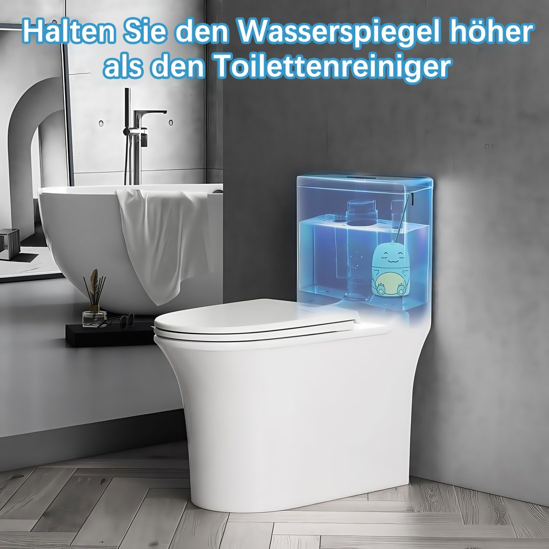 ✨ 2-in-1 WC-Reiniger & Lufterfrischer – Für ein strahlend sauberes Bad!🍃