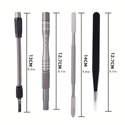 😍50% OFF🪛128-in-1-Präzisions-Schraubendreher-Set🧰 Demontage- und Reparaturwerkzeug, multifunktionales manuelles Schraubendreher-Buch-Set