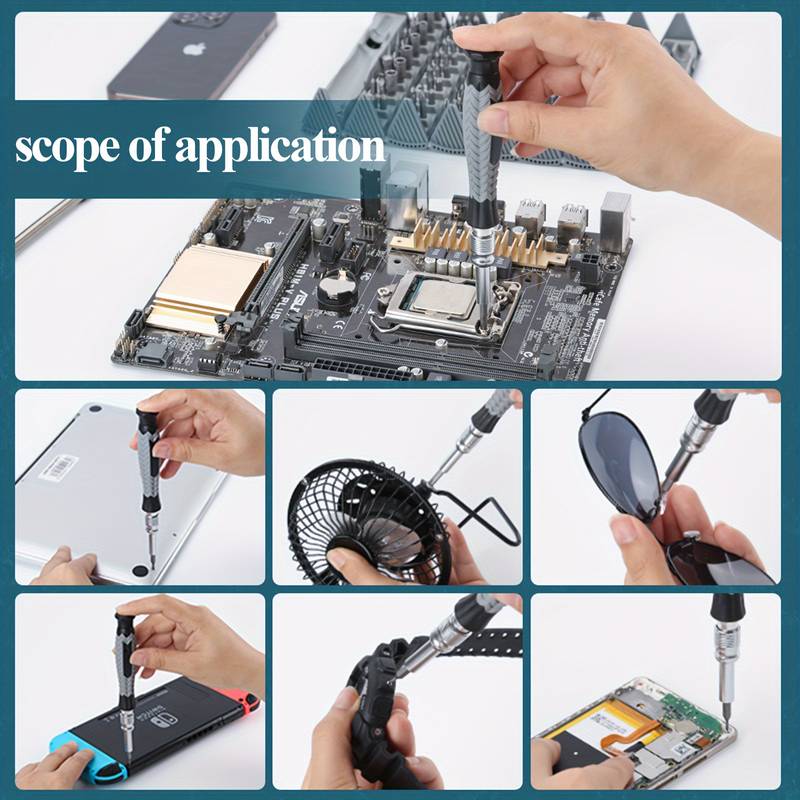 😍50% OFF🪛128-in-1-Präzisions-Schraubendreher-Set🧰 Demontage- und Reparaturwerkzeug, multifunktionales manuelles Schraubendreher-Buch-Set
