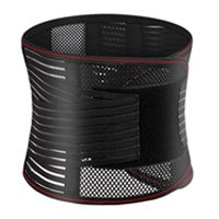 💥Sonderangebot💥Hitzegepresstes Netz Atmungsaktiver Stahlplatten-Träger-Taillenprotektor