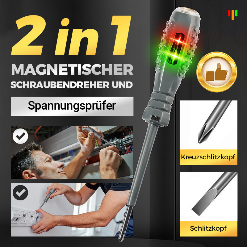 🔥🔥🔥2-in-1 Magnetischer Schraubendreher und Spannungsprüfer