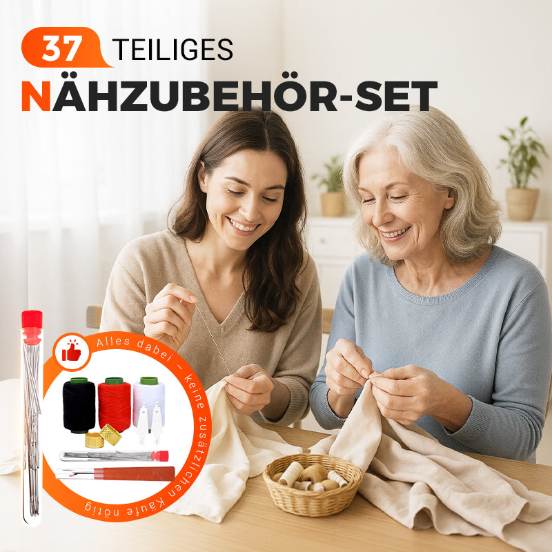 🧵✨37-teiliges Set: Große Augen-Nähnadeln