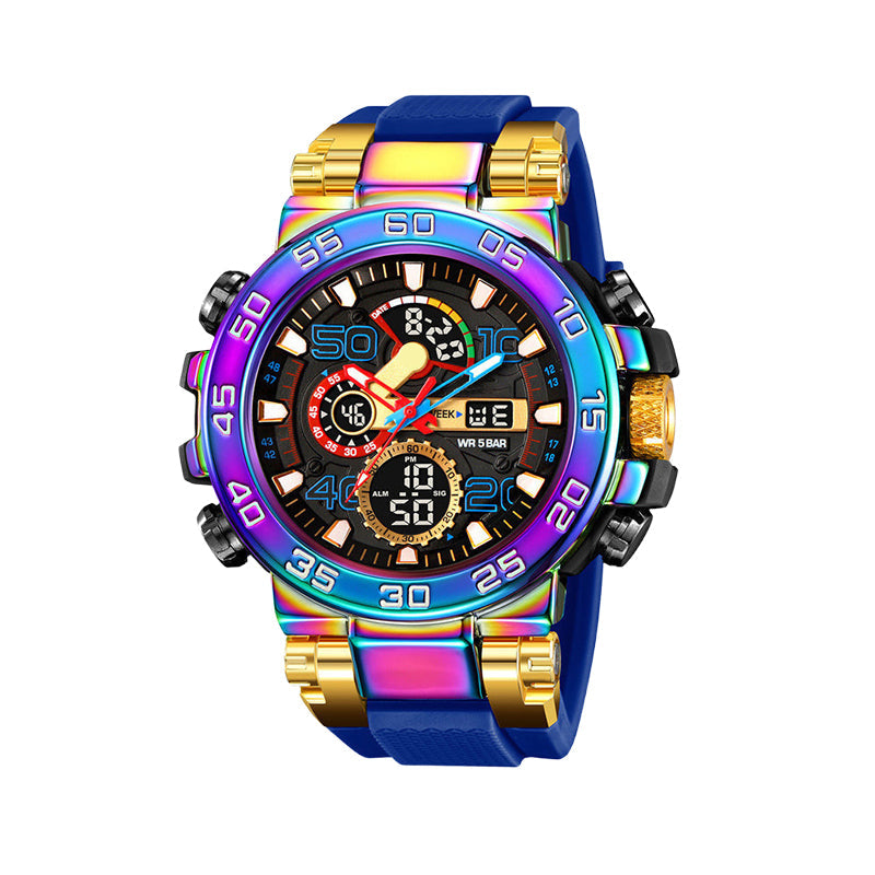 🔥Fröhliches Neujahr! 50% auf alles 🔮Neueste Modetrends🕐🕐Multifunktionale wasserdichte LED-Digitaluhr