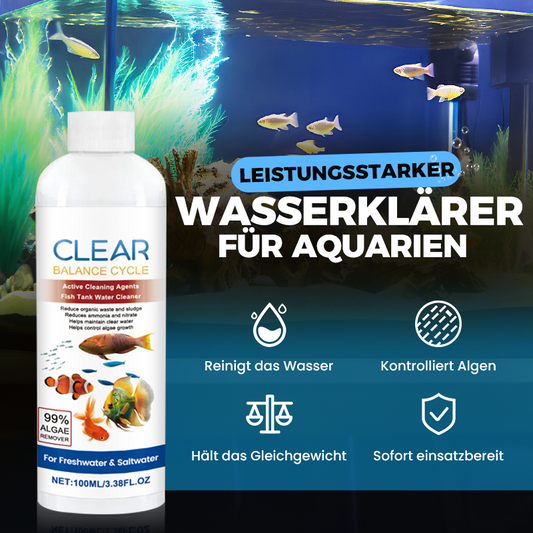 🔥Weihnachtsrabatt 50 %🎄🐟Fischbecken Wasser Leistungsstarke Reinigung🪸