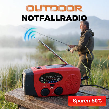 📻⚡【55% Rabatt】Solar-Kurbel Notfallradio – Mit Powerbank, Wetteralarm, USB & 7 Tage Akku. Wasserdicht & robust für Outdoor/Krise. 🌞🔋 Jetzt unschlagbares Angebot sichern!