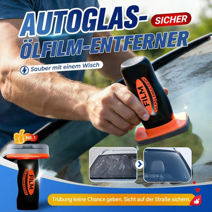 📢📢50 % Rabatt!! + 2 KAUFEN, 1 GRATIS! ⚡ 2026 Modell tragbare Autoglas-Ölfilm-Entferner 🚗 – Ein Sprühen, ein Wischen, klare Sicht für sichere Fahrten!