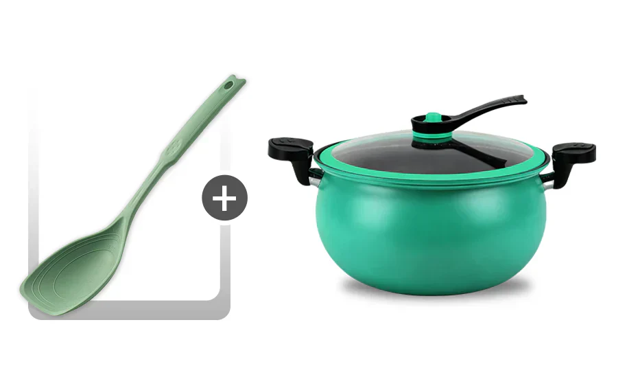 🧑‍🍳Empfohlen vom Michelin-Sternekoch🏆Multifunktionaler Schnellkochtopf mit großem Fassungsvermögen und Antihaftbeschichtung