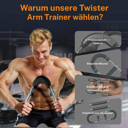 📢📢50 %  RABATT !! ⏰Einstellbare Gewichtsstange für Armtrainer, Arm und Rumpfkrafttrainingsgeräte, tragbares Trainingsgerät für Home Gym und Fitness